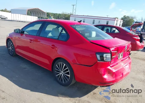 2016 Volkswagen Jetta 1.8T Sport z USA, uszkodzony, nr VIN 3VWD17AJ2GM295749